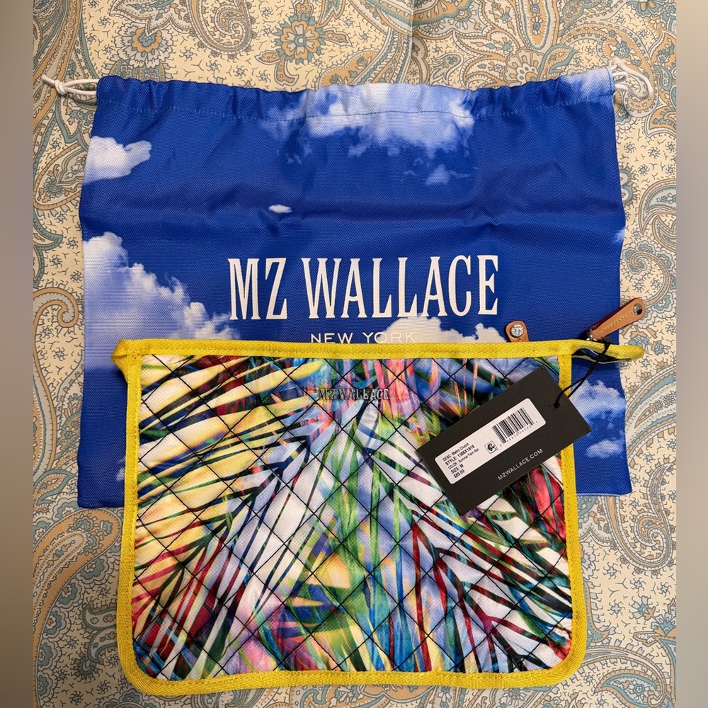 MZ Wallace Summer Patchwork Clutch